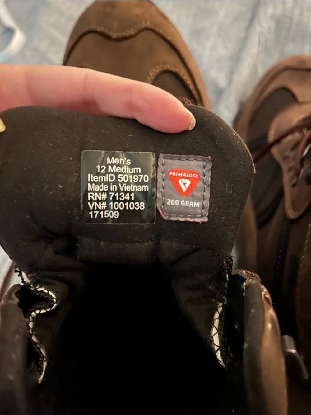 L.L. Bean Men's Brown Snow Boots